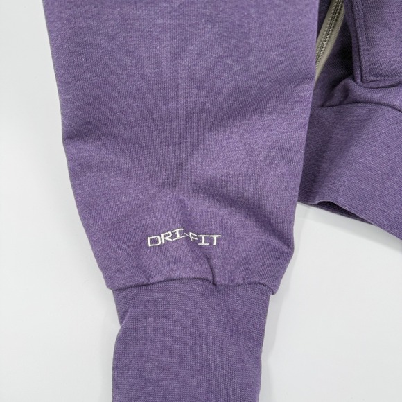 Nike Standard Issue Dri-FIT Basketball Hoodie Purple DQ5818-553 Mens Medium NEW - Picture 7 of 12